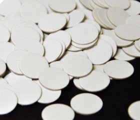 100 Stück GUALANDI CBC20 White Over Powder Pads Discs > Verschlussplättchen für Schrothülsen 20/76