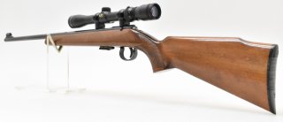 Rep.- Büchse ANSCHÜTZ Mod. 1441/42 Kaliber .22 l.r. mit Luger ZF 3-9x32 Duplex