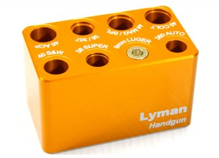 Lyman #7833000 AMMO CHECKER HANDGUN 9mm 38 Super 40S&W .357 45 BULG DETECTOR IPSC Qualtiätskontrolle