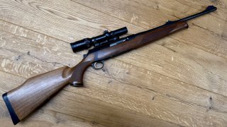 Sauer 303 Classic / 8x57IS / Lauflänge 52cm / Swarovski Drückjagd-Glas / Sehr guter Zustand!