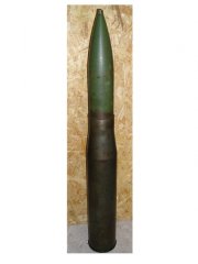 EX Munition Kal.100mm Russ.Panzer T55 Guter Zustand Bj. 1981 Absolut selten