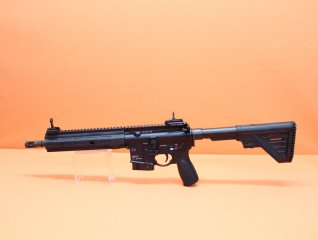 Ha.Büchse .223Rem Heckler&Koch/H&K MR223 A3 SPORT 11" Lauf Schwarz, Gas-Piston-System AR-15/HK416