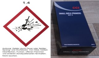 Zünder von CCI BR-4 Small Rifle Benchrest