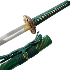 Handgeschmiedete Gefaltete Katana Schwert (Schlange)