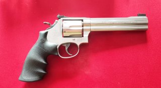 Smith & Wesson 686-4 Target Champion DL .357 Mag – 6" Lauf – Centra-Visierung – Pachmayr – Top Zusta