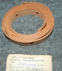 ***Lederriemen für Pistolentasche***