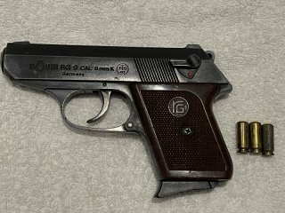SRS-Röhm RG 9 Kal. 8 mmK PTB 413