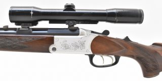 Blaser Bockbüchsflinte im Kal. 16/70-5,6x50R Mag. mit Carl Zeiss 1,5-6x42