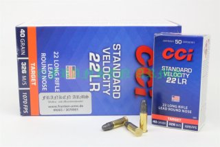 CCI Standard .22 l.r. 40gr. 2,59g 50Stück 33135EU