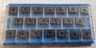 ANSCHÜTZ bietet: 10 X Jongen Wendeplatten JMB13, 279R08 HT50 Wendeschneidplatten