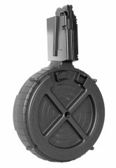 NEU! 110-Schuss Magazin für GSG 15 SLB (Trommelmagazin) Rotary 22lr l.r. lfb Selbstladebüchse GSG-15