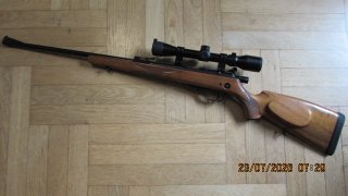 Walther Repetierbüchse , Kal. .22lr, ZF 3-9x32E Abs. 4 LP