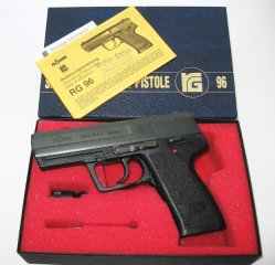 RÖHM RG 96 Kal. 9 mm PA aus 2001 im TOP-Zustand in OVP !