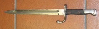 Bajonett Deutsch, ein Mauser 1908, Hersteller Simson & Co Suhl"