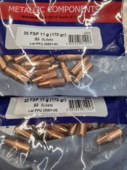 .308/.30-170grs FSP PPU Geschosse 100 Stk. B-200#