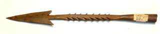 afrikanische Speerspitze, 32,5 cm