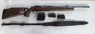 Sauer 303 mit Wurzelholz Lochschaft