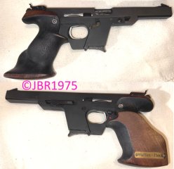 Sportpistole Walther OSP ( Olympische Schnellfeuerpistole ) im Kaliber .22 kurz / .22 Short