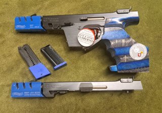 Walther GSP Expert Matchpistole cal. 22 LR mit Wechselsystem cal.32 S&W long WC