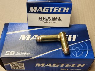 .44/240grs Rem.Mag. Magtech SJSP-Flat 350 Stk. #44A#44-40B#