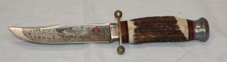 Jagdmesser Rehwappen Solingen Nr. 6014½