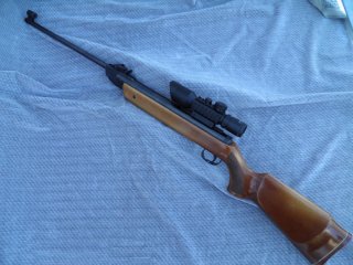 Für PROFIS - jagdliches - DIANA 35 - Kaliber 4,5mm - mit neuem Zielfernrohr