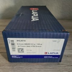 1000x Lapua Scenar 6,5mm / .264 OTM 139gr