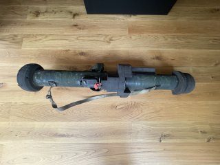 APILAS rückstoßfreie Panzerfaust (abgeschossen)