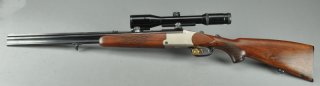 Bockbüchsflinte BBF Blazer ES 67 Kaliber 7x65R; 12/70 incl. Zielfernrohr