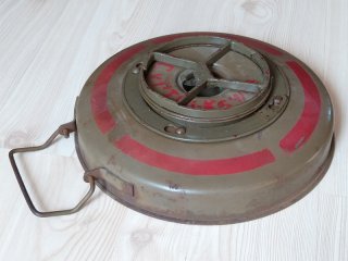 Panzerabwehrmine PT Mi-K, CSSR, Tellermine, Mine, Panzermine, Tschechoslowakei