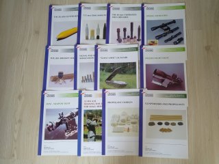 Datenblätter Werbedokumentation Munition, Zünder, Mine, Zieloptik, Polen Cenzin, Patronen