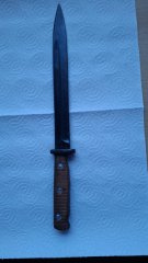 SG 84/98 WH, Stempelung Marine/Ostsee, zum Arbeitsmesser umgebaut