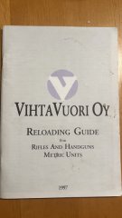Vihtavuori Reloading Guide 1997 – Metrische Einheiten