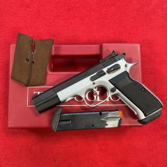 Tanfoglio Ultra - 9mm Luger - Halbautomatische Pistole | 2x Magazin, 2x Wechselgriffschalen + Koffer