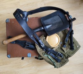 Y Riemen, Spaten, Bajonett , Tragetasche Wehrmacht ,no P08, P38, NVA