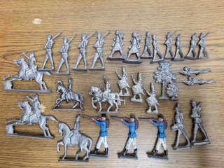 Zinnfiguren 5-7 cm ,