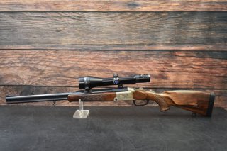 Bergstutzen Blaser Mod. 750/88 Luxus Kal. .30RBlaser; 5,6x50R Mag inkl. Zeiss Zielfernrohr