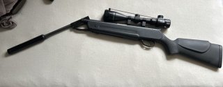 Luftgewehr Mercury 85 mit 3-12x44 ZF und Schalldämpfer - Neu