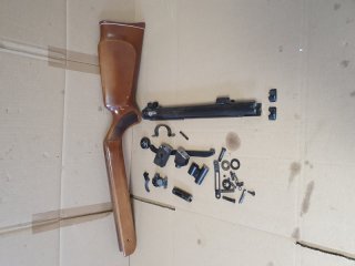 Diana Mod. 35 Luftgewehr - Ersatzteile und Schaft. Kaliber 4,5mm / .177