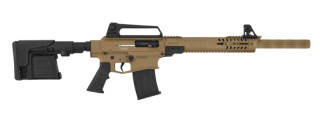 Escort SDX12-TS FDE Kal. 12/76 - Halbautomatische Flinte mit 3 Wechselmagazinen und Wechselchoke