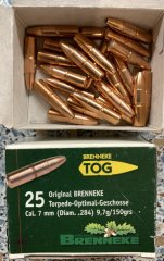 Brenecke TOG .284 7mm 9,7g 150gr 48 Stück
