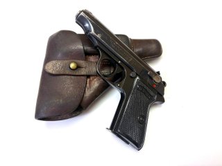 Pistole - Walther Zella-Mehlis Mod. PP (1936) im originalen Holster | 7,65mm