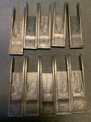 Militaria WW2 10x Kurvenstück Mauser 98k