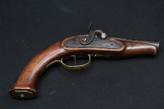 Kleine Perkussionspistole Pistole Taschenpistole Jagd