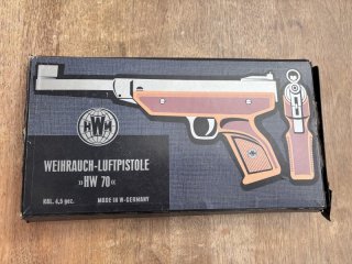 Weihrauch HW 70 Luftpistole 4,5 mm - ältere Ausführung-OVP-F-Zeichen