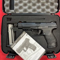 Walther PPQ M2 Tactical - Kal. .22lr - Halbautomatische Pistole | Koffer & 2x Magazin