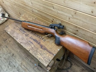 Luftgewehr DDR Haenel Suhl Modell 3.112 Q1, Kal.4,4mm, Durchlader, NVA, GST!!!