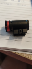 Centra Verstellbares Glas-Ringkorn M18 von 0,8-16 Rot mit Kornträger