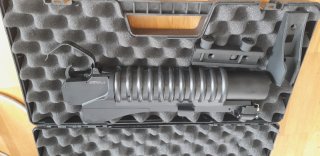 M203 Granatwerfer für Airsoft, M16, M4 Carbine Deko, GBB, Gas Blow Back, kein 98k MP 44 MP 40