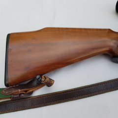 Bockbüchsflinte Tikka Kal. 222 Rem. 12/70 Zielfernrohr Schmidt & Bender 6x42 Abs. 4